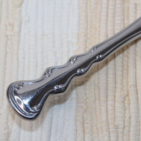 VTG TOWLE STAINLESS PIE SERVER WEIGHTED HANDLE SERRATED BACK EDGE JAPAN TWS111 - Picture 5 of 13